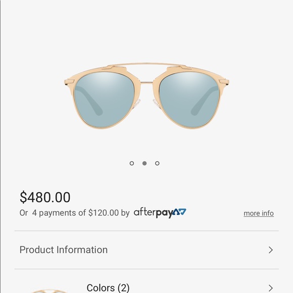 Christian Dior luxury sunglasses glasses - Picture 3 of 4